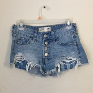 Abercrombie jean shorts